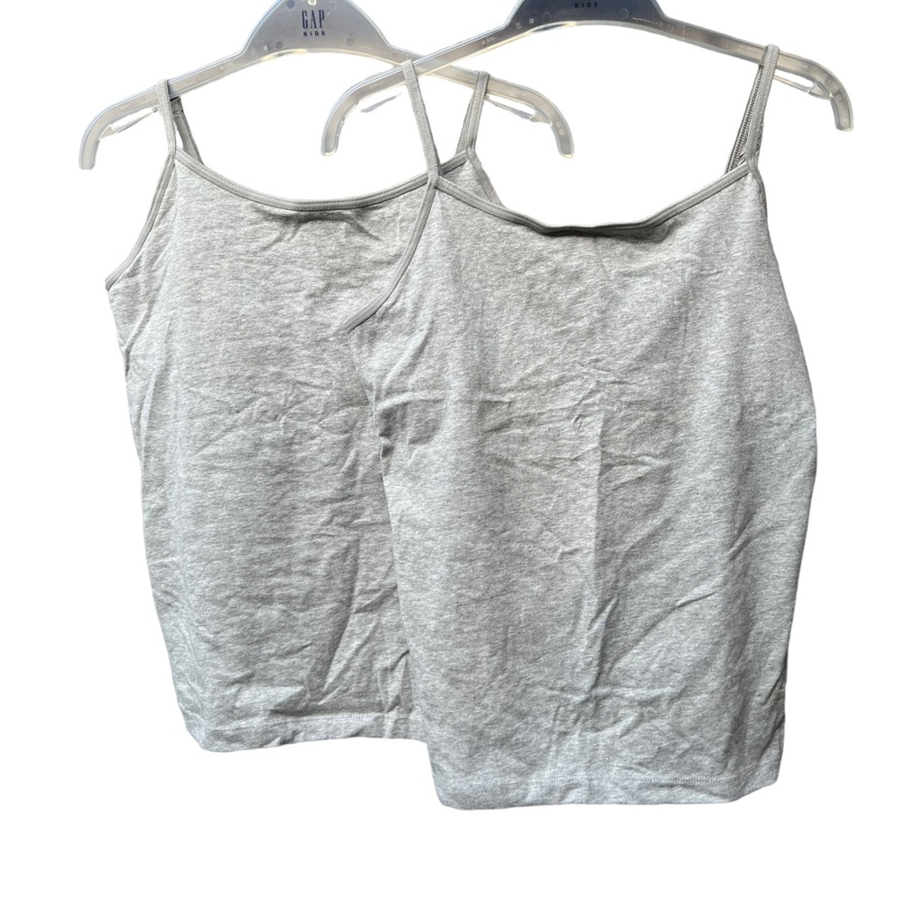 COPY - NWT GAP KIDS Cami Set of Two Gray Size L (10)